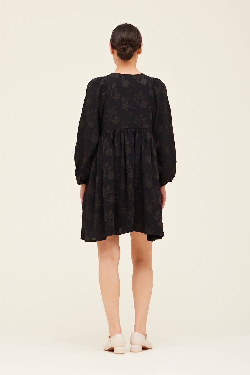 JACQUARD MINI DRESS