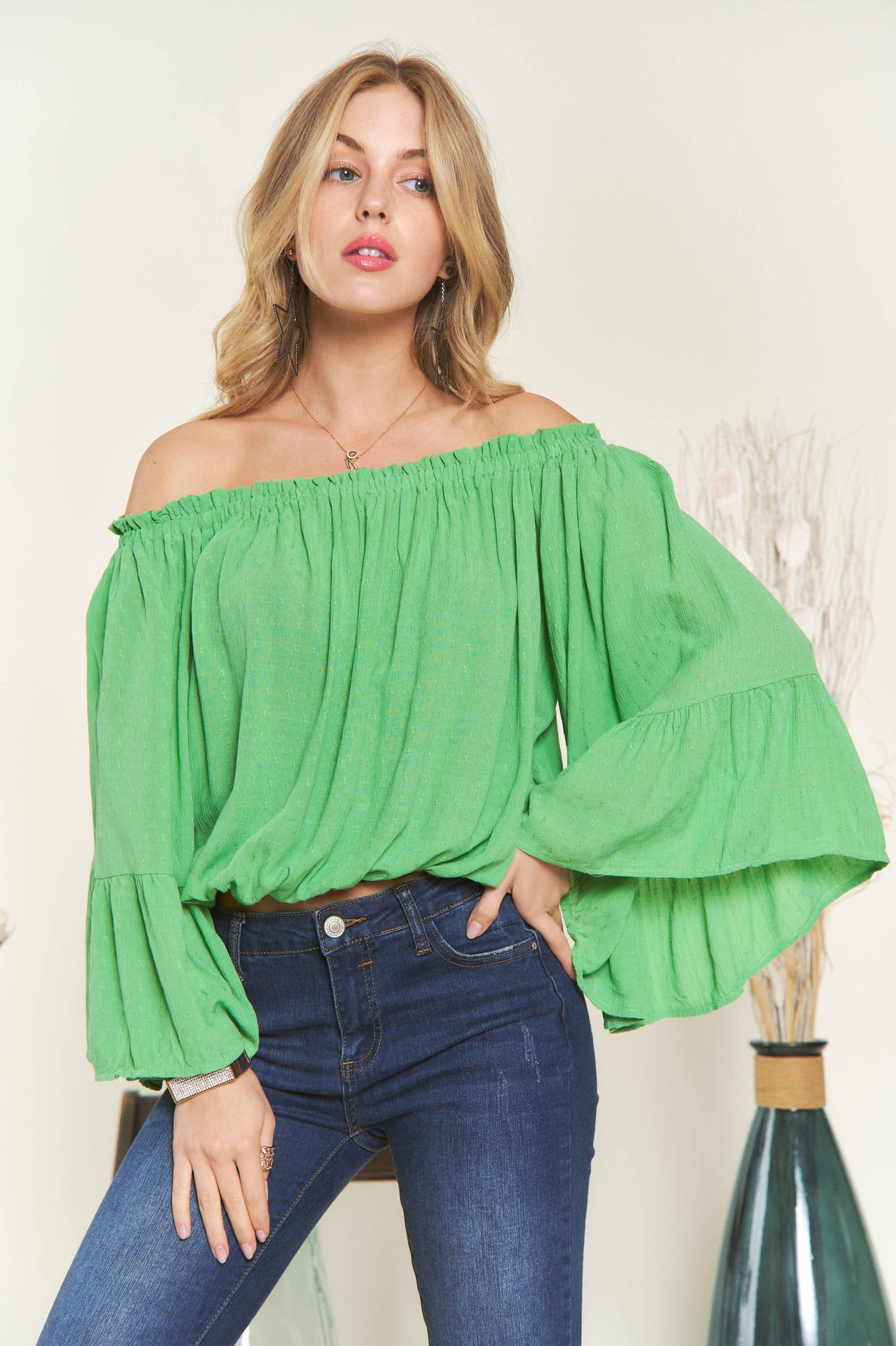 OFF SHOULDER BLOUSE