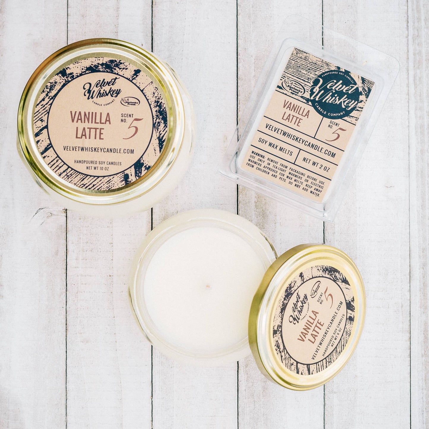 Vanilla Latte Candle - 6 oz