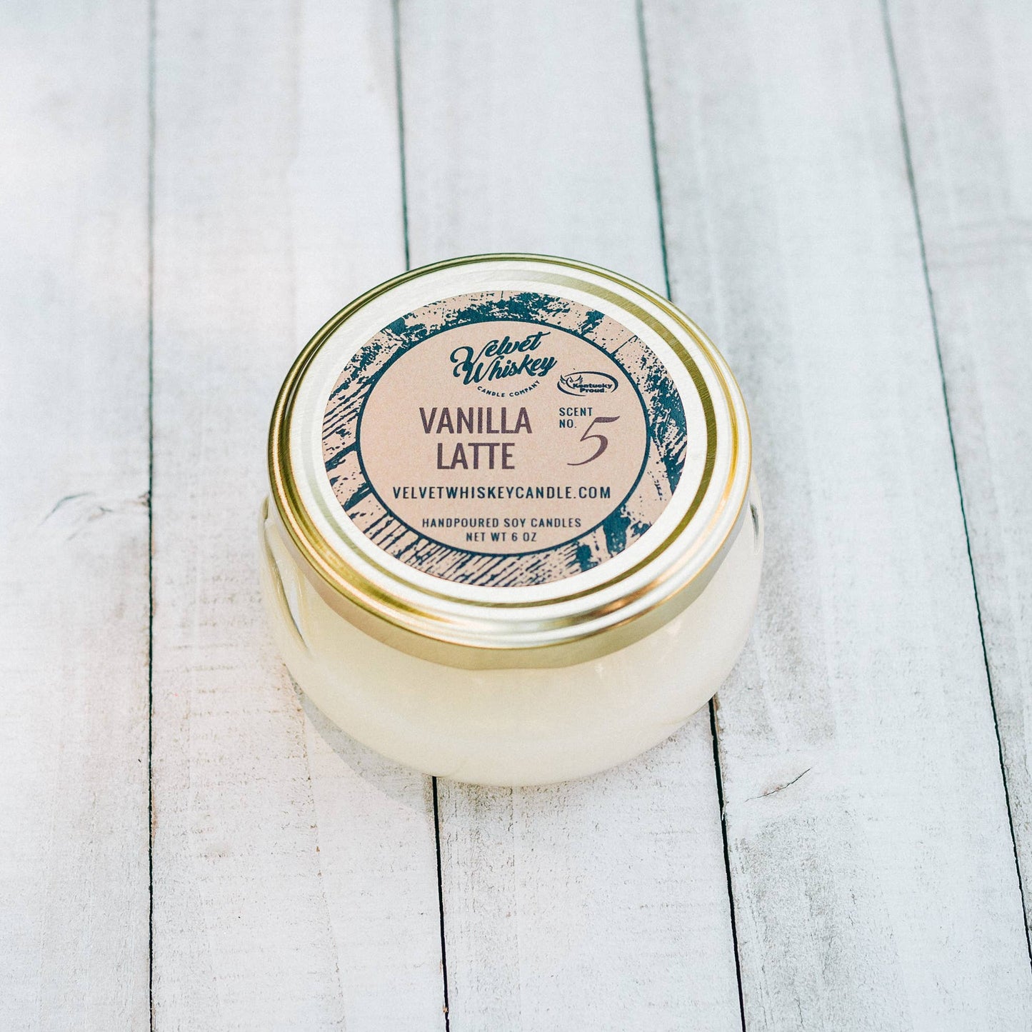 Vanilla Latte Candle - 6 oz