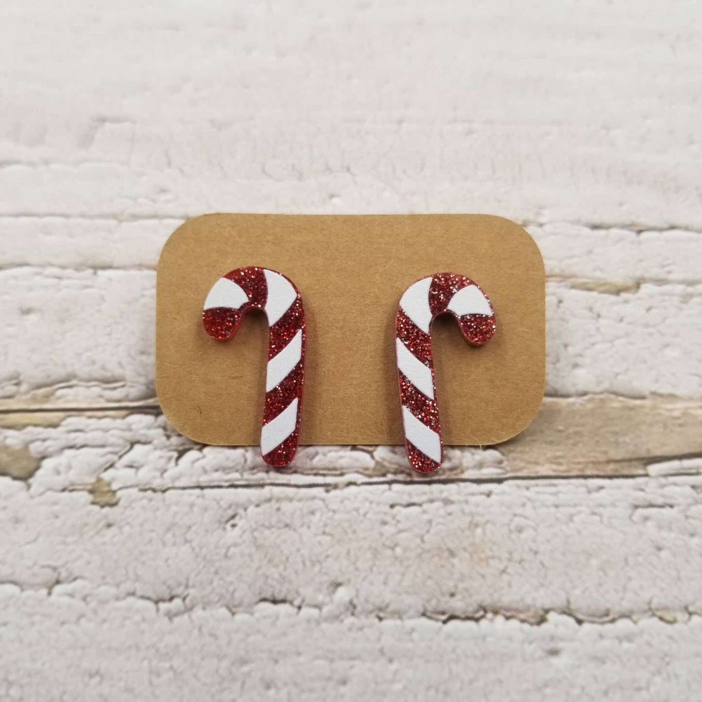 Acrylic Christmas Stud Earrings