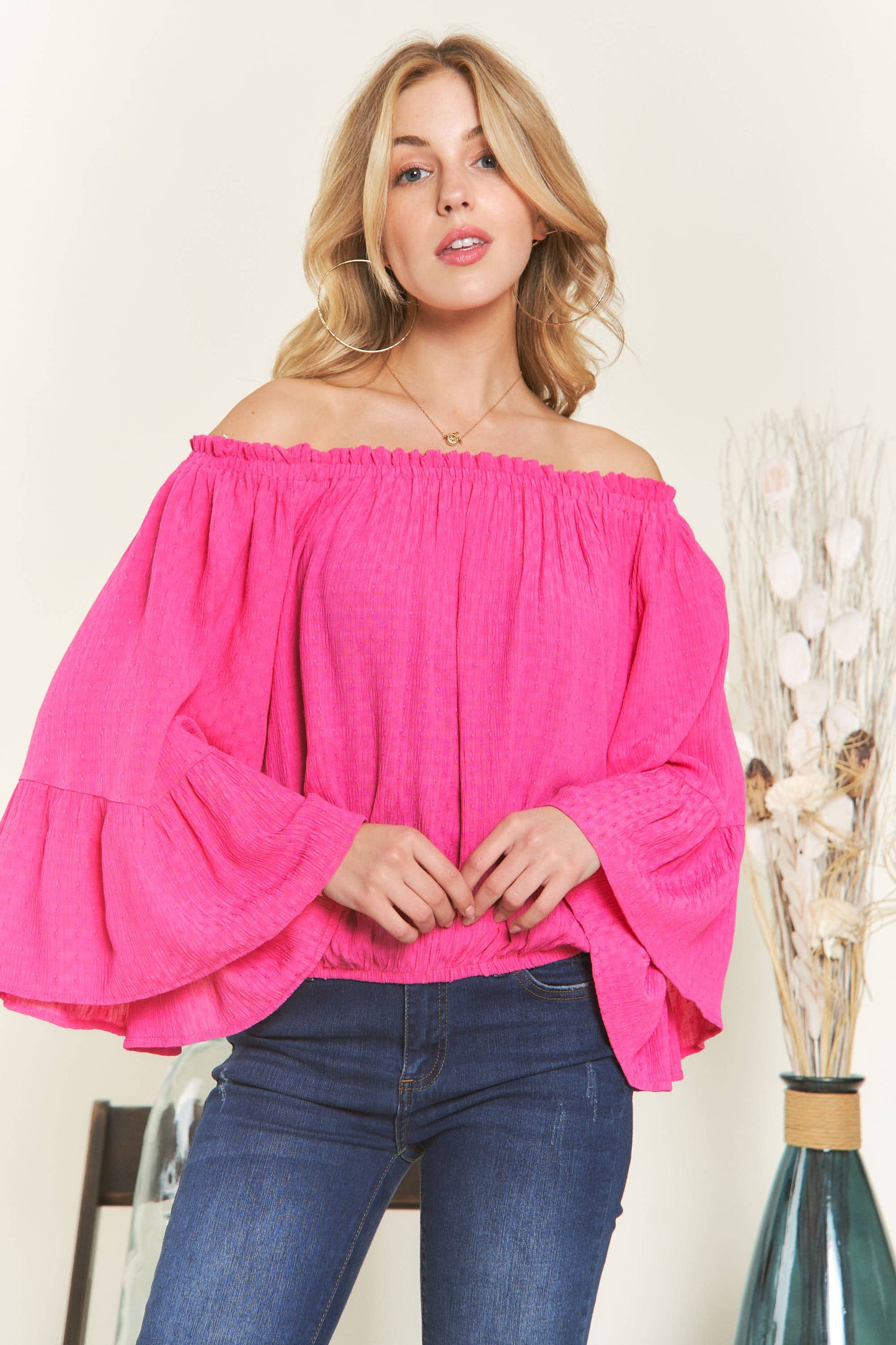 OFF SHOULDER BLOUSE