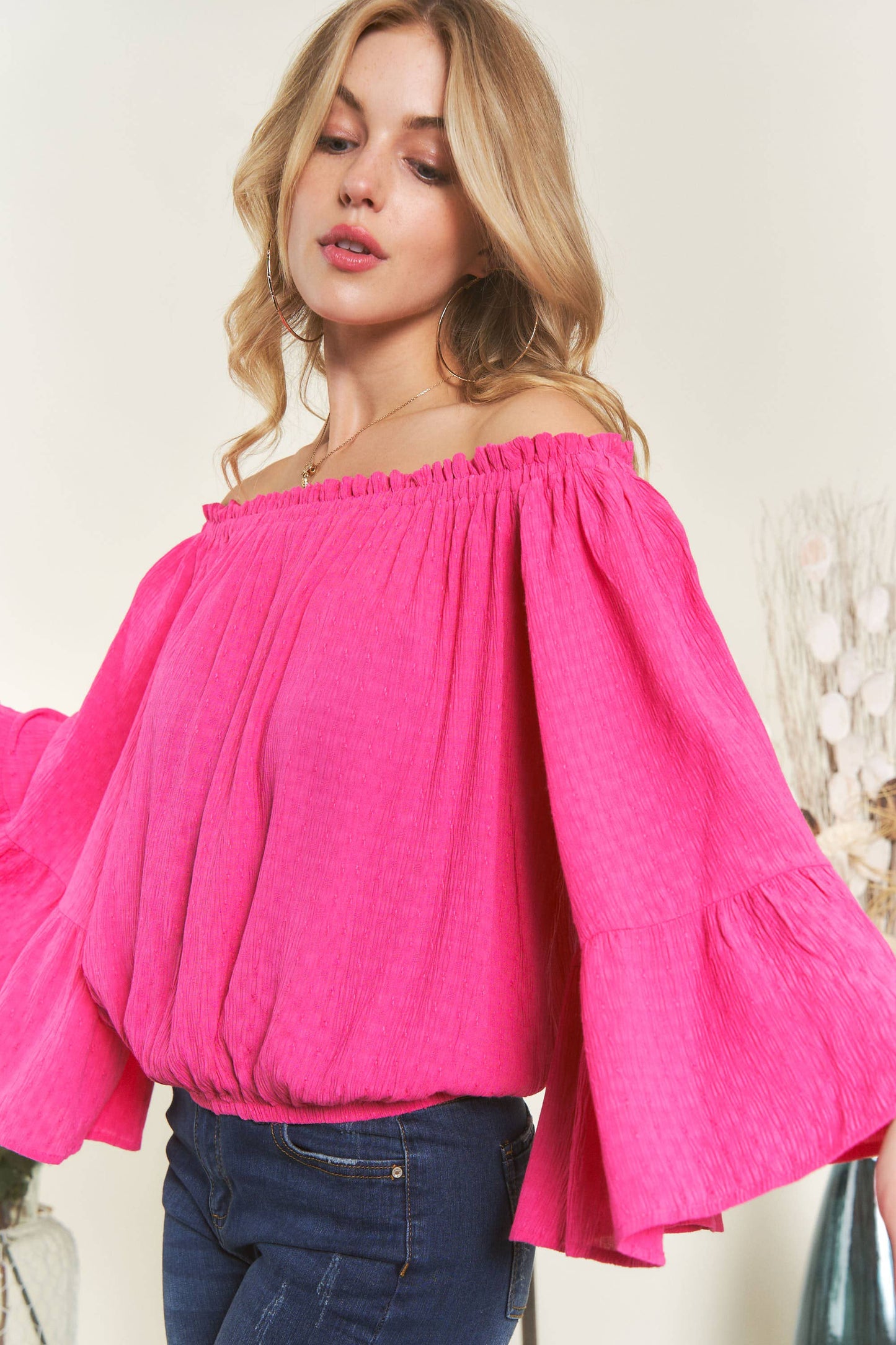 OFF SHOULDER BLOUSE