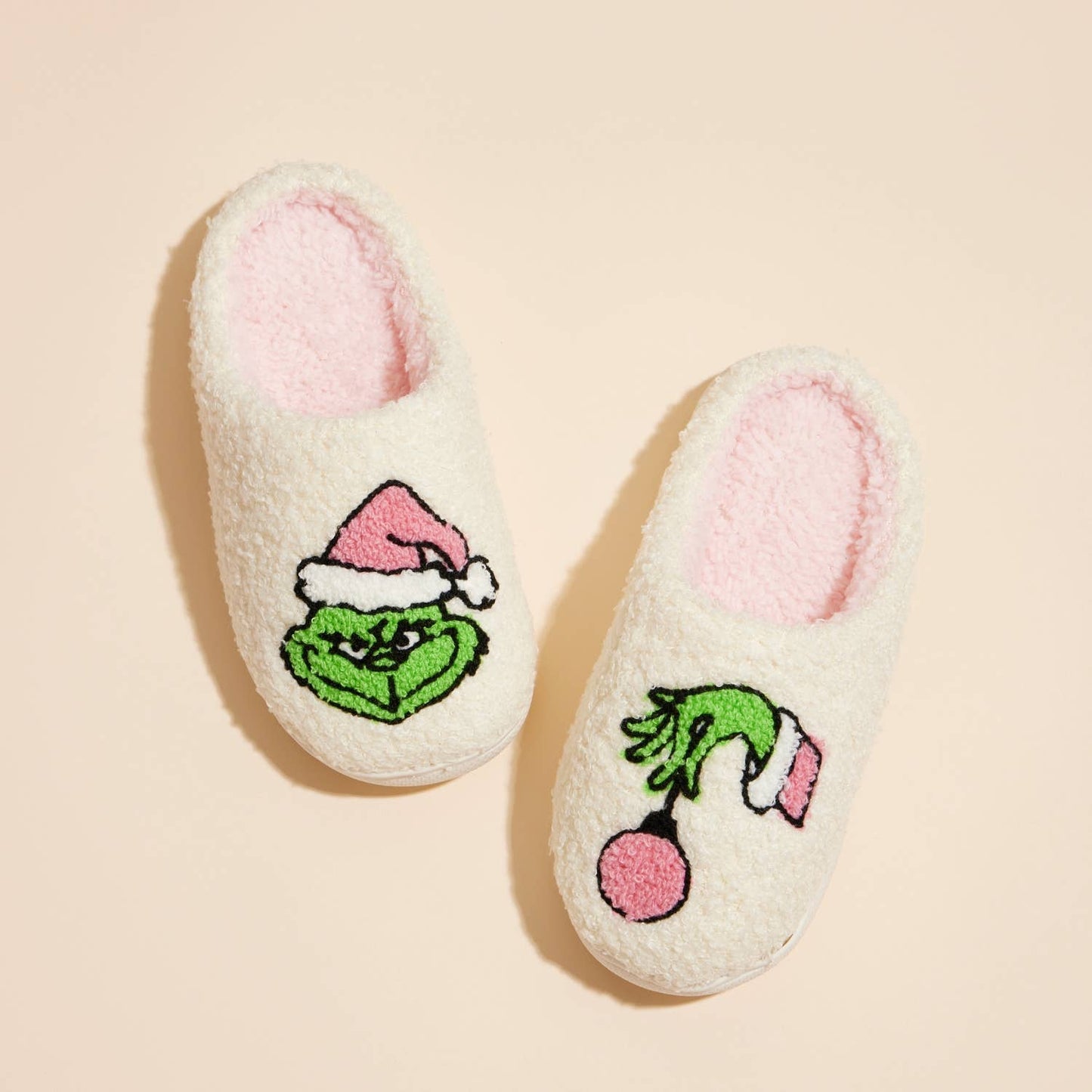 Kids - Christmas Grinch Slippers