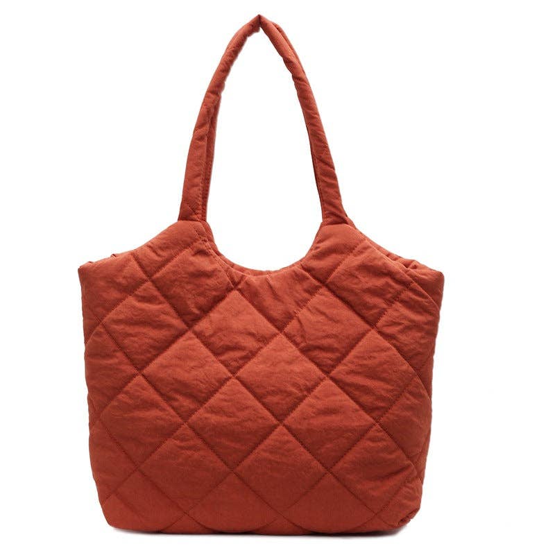 Large Capacity Puffer Handbag