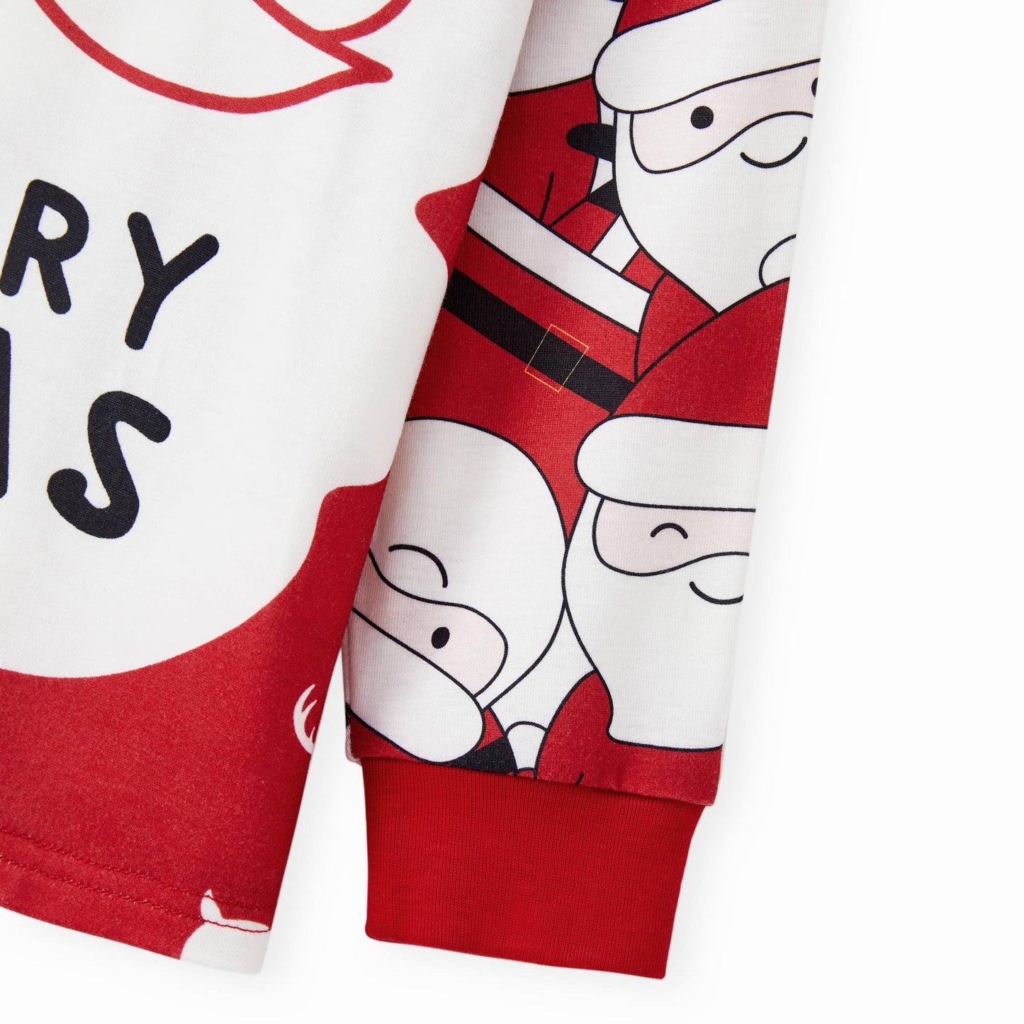 Christmas Family Matching Big Santa Pajama Set