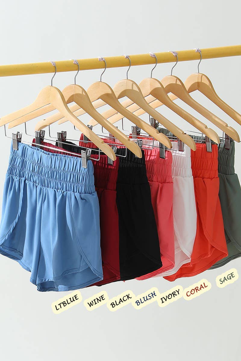 HIGH WAIST BAND COMFY SHORTS