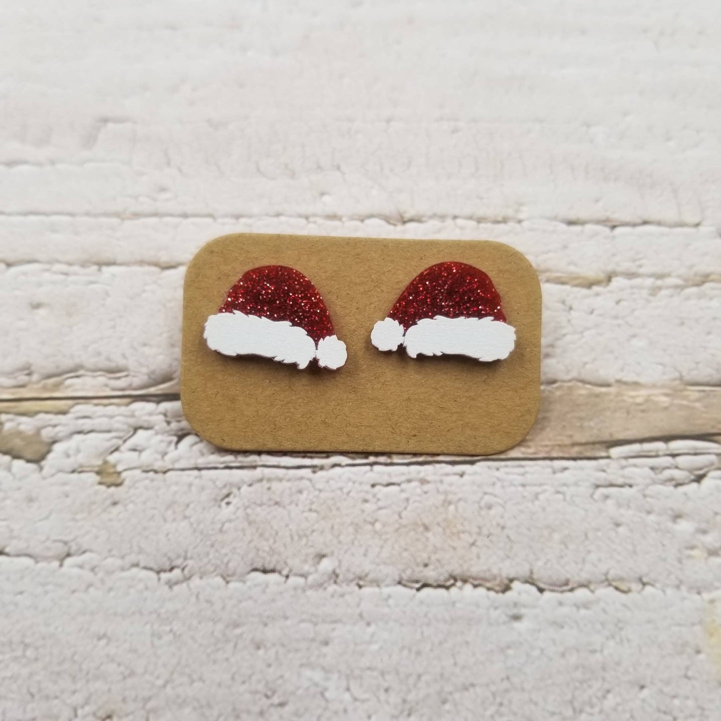 Acrylic Christmas Stud Earrings