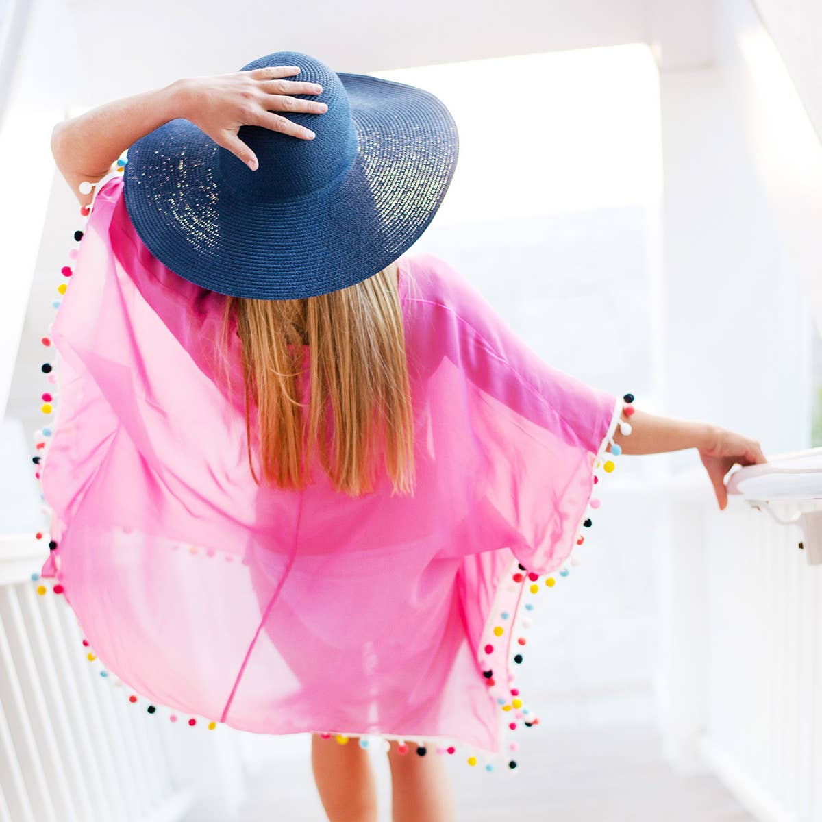 Floppy Hat - Navy