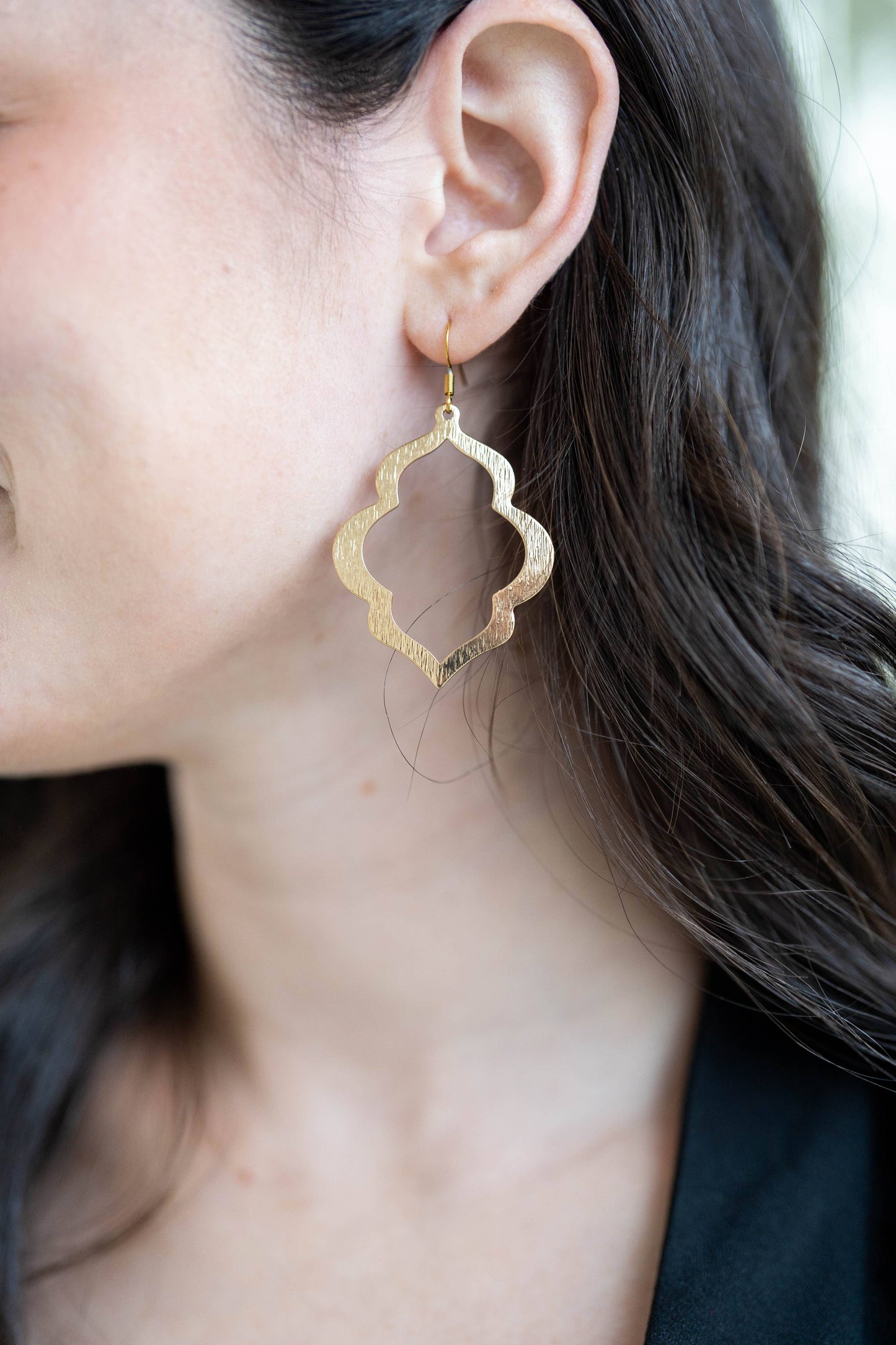 Talia Earrings - Gold / Brass Lightweight Earring