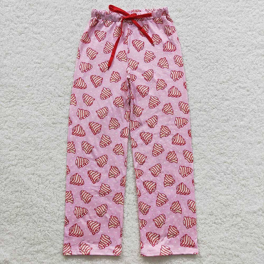 Women Christmas Tree Cakes Pajama Pants