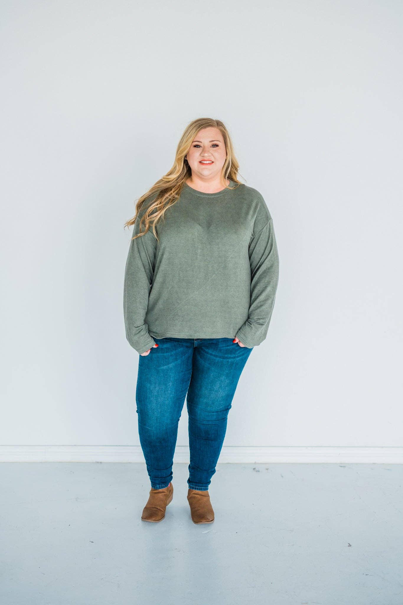 Plus Size Non-Distressed Skinny Jean