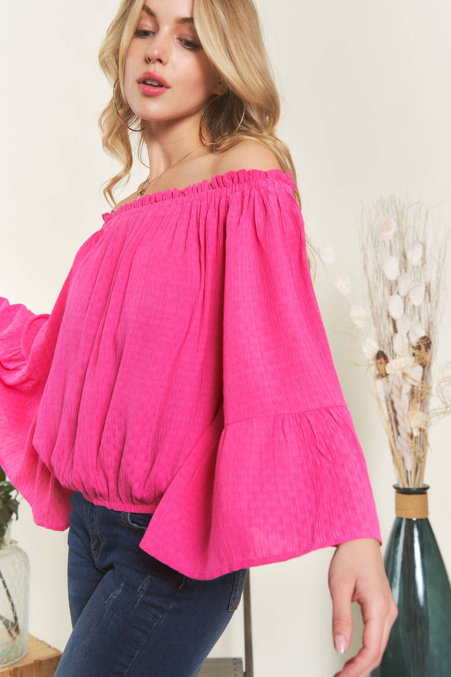 OFF SHOULDER BLOUSE