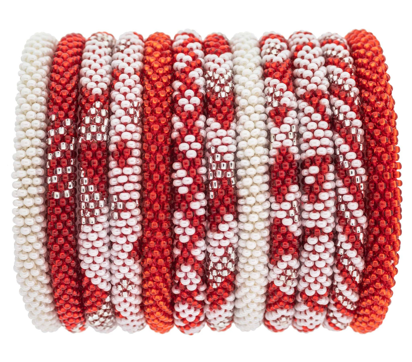 Roll-On® Bracelet Game Day -  Red and White