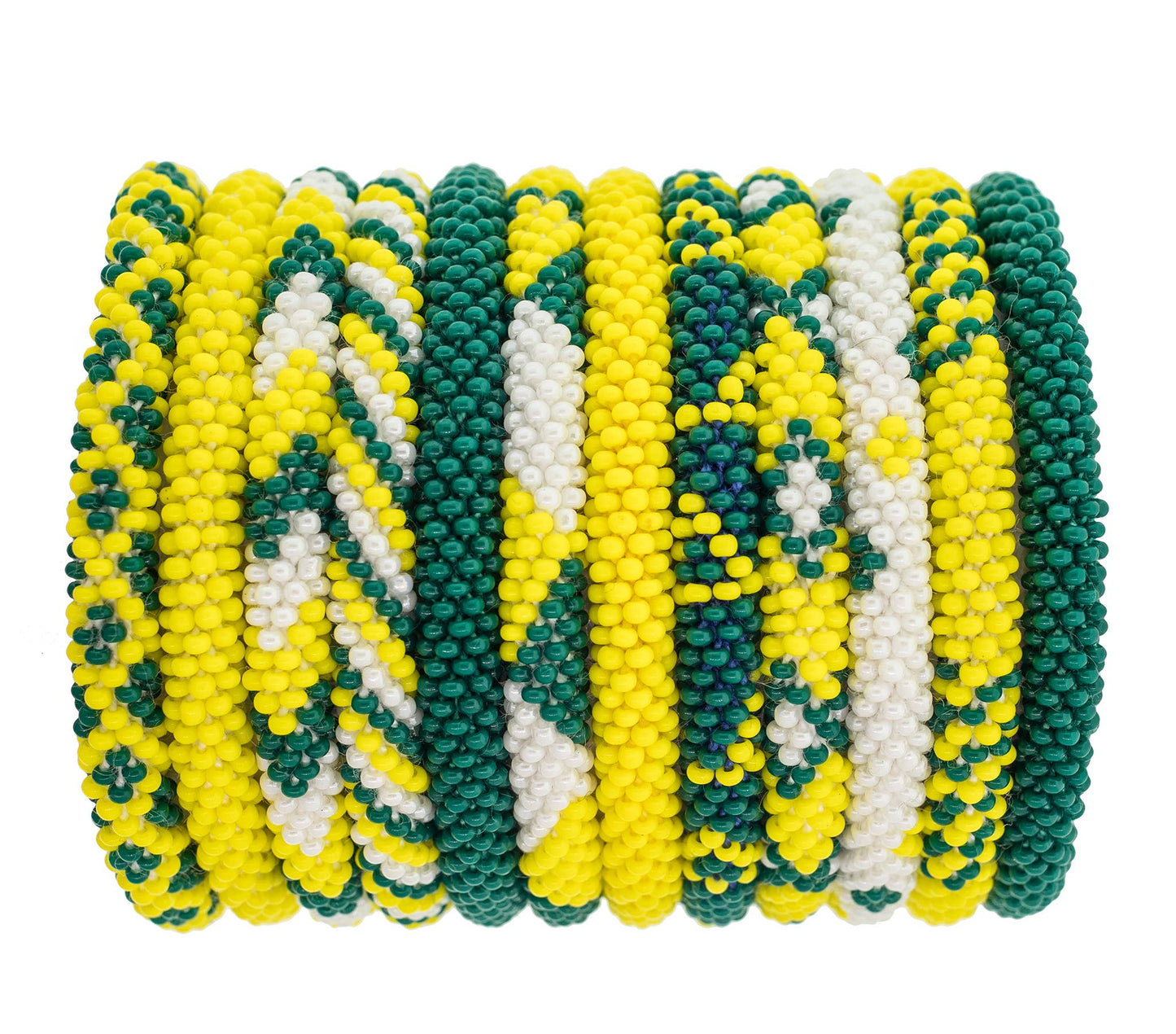 Roll-On® Bracelet Game Day - Yellow and Green (Greenwaves)